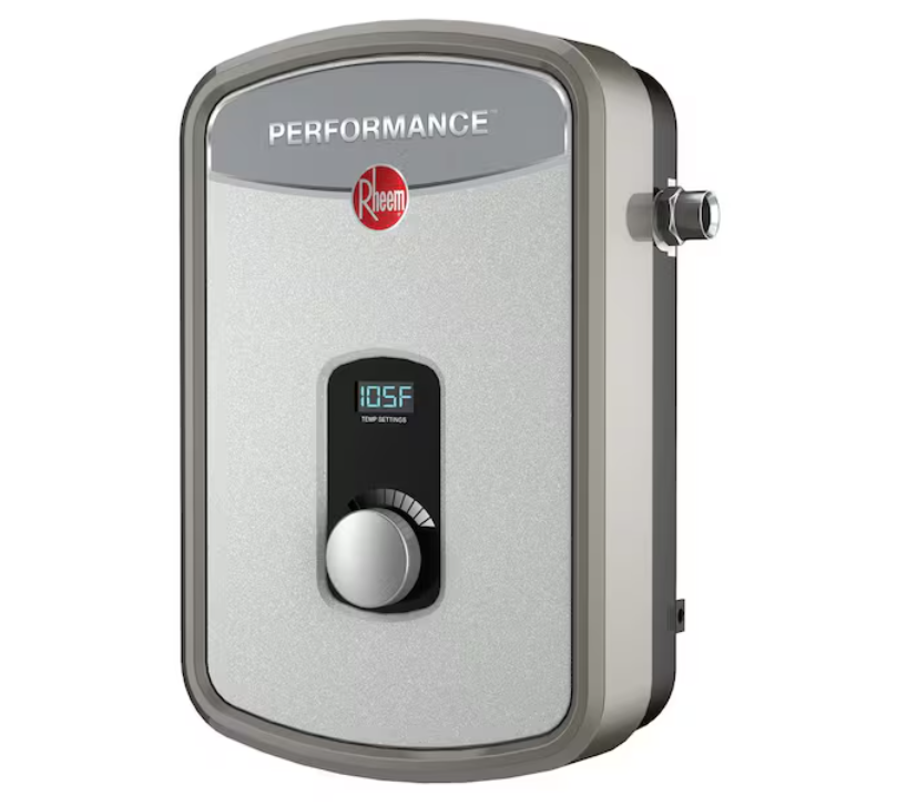 Rheem Performance 8 kW 1.55 GPM 240-Volt Self-Modulating Electric Tankless Water Heater