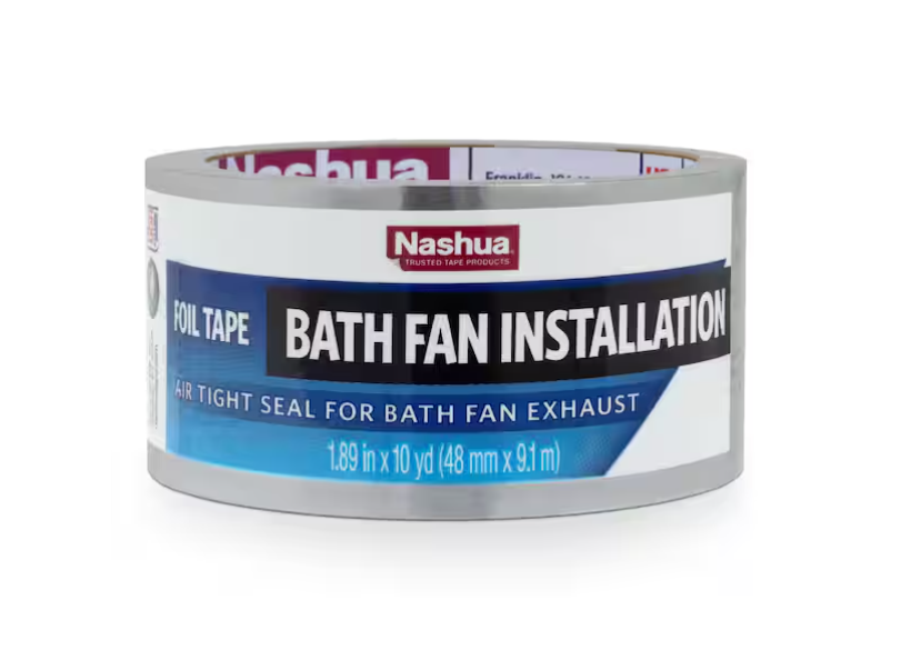 Nashua Tape 1.89 in. x 10 yds. Bath Fan Installation Air Filter Duct Tape