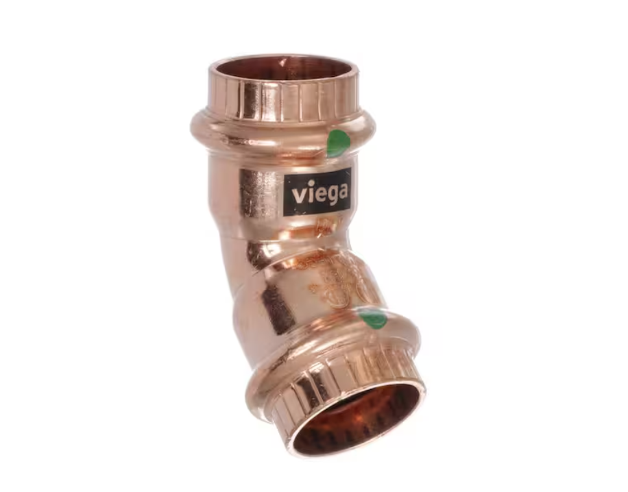 Viega ProPress 1/2 in. Press Copper 45° Elbow