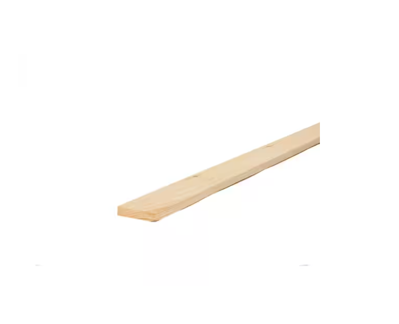 RELIABILT 1-in x 2-in x 8-ft Unfinished S1S2E Cedar Common Softwood Board