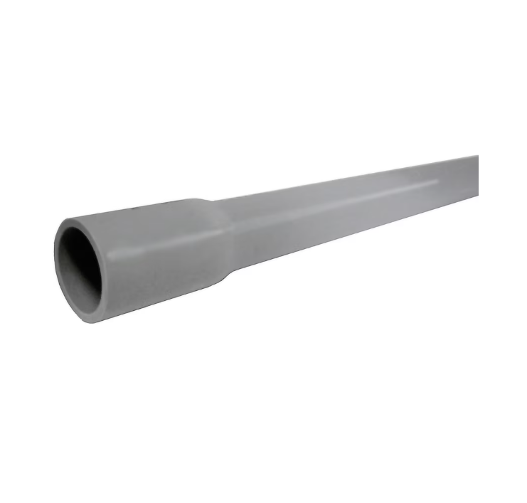 CANTEX 1/2-in x 10.0-ft Gray Non-metallic Schedule 40 PVC Conduit