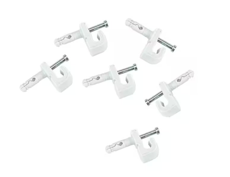 ClosetMaid SuperSlide 6.3 mm. Preloaded Back Wall Clips (48-Pack)