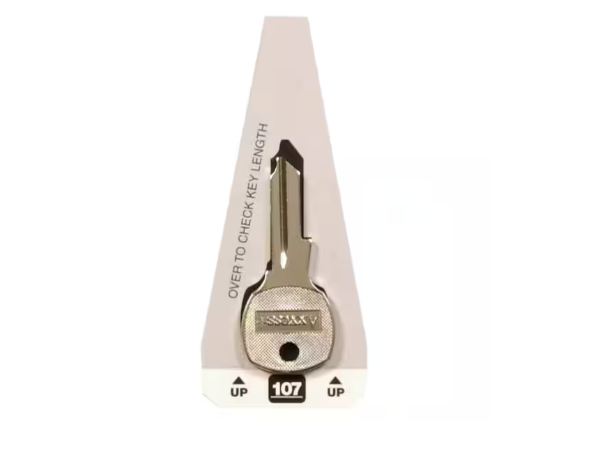 Hillman #107 Brass Key Blank