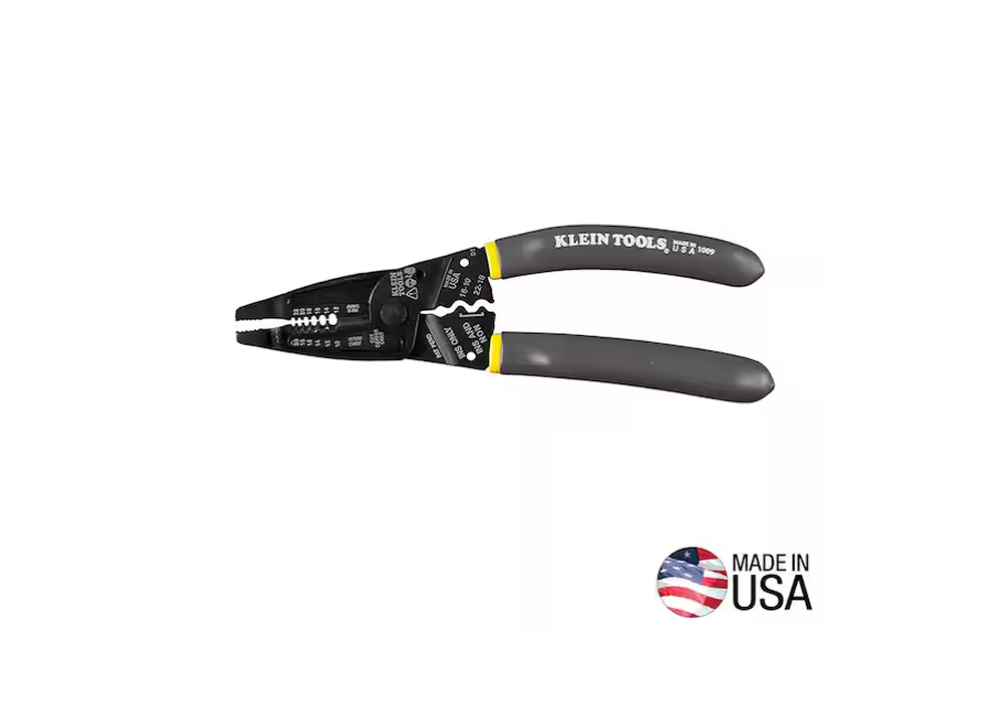 Klein Tools Klein-Kurve Long-Nose Wire Stripper, Wire Cutter, Crimping Tool