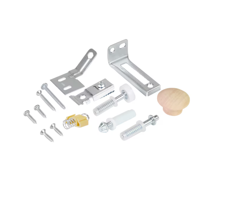 M-D 5 -Piece Bifold Closet Door Hardware Kit