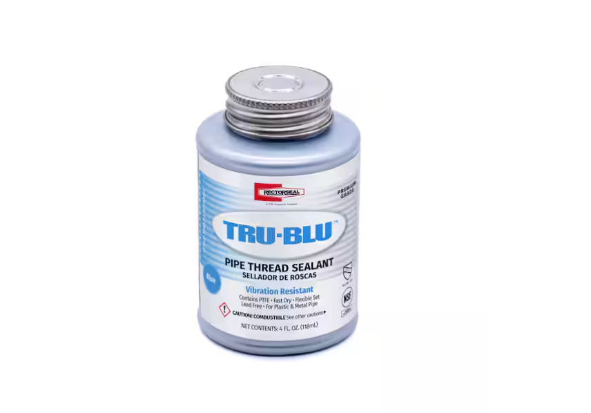 RectorSeal 4 oz. Tru-Blu Pipe Thread Sealant with PTFE