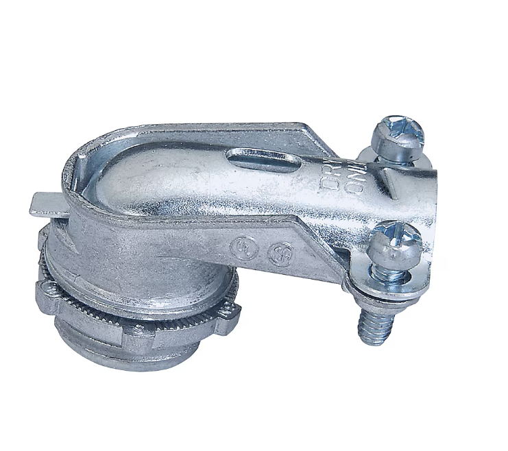 Sigma ProConnex 1/2-in 90 -Degree Flexible / Die cast zinc Squeeze Connector