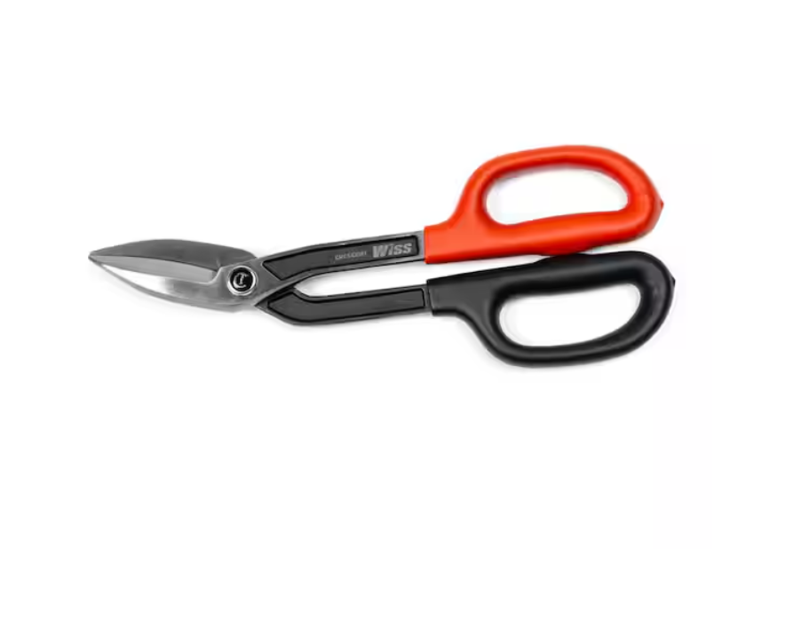 Crescent Wiss 10 in. Offset-Cut Drop Forged Tinner Snips