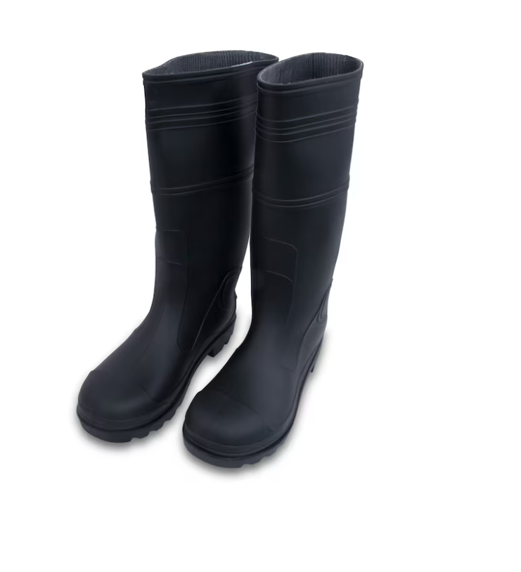 Marshalltown Adult unisex Black Waterproof Work boots Size: 8