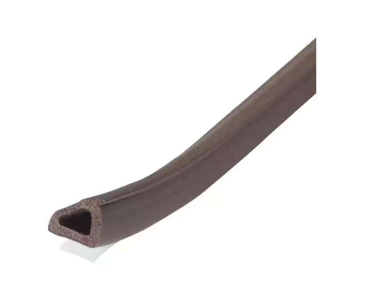 M-D Building Products 0.375 in. x 17 ft. Brown Silicone Rubber Window Seal for Ex-Large Gaps Roll Weatherstrip