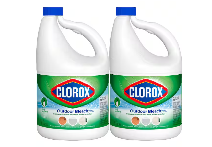 Clorox 121 oz. Pro Results Concentrated Liquid Outdoor Bleach Cleaner (2-Pack)