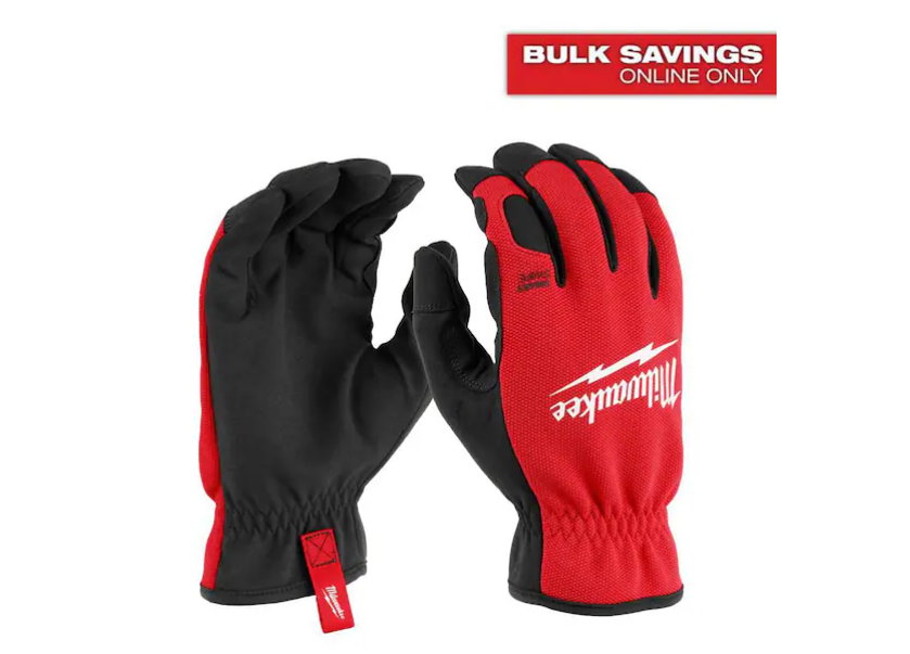 Milwaukee X-Large Red Lightweight Work Glove With Flexible Cuff