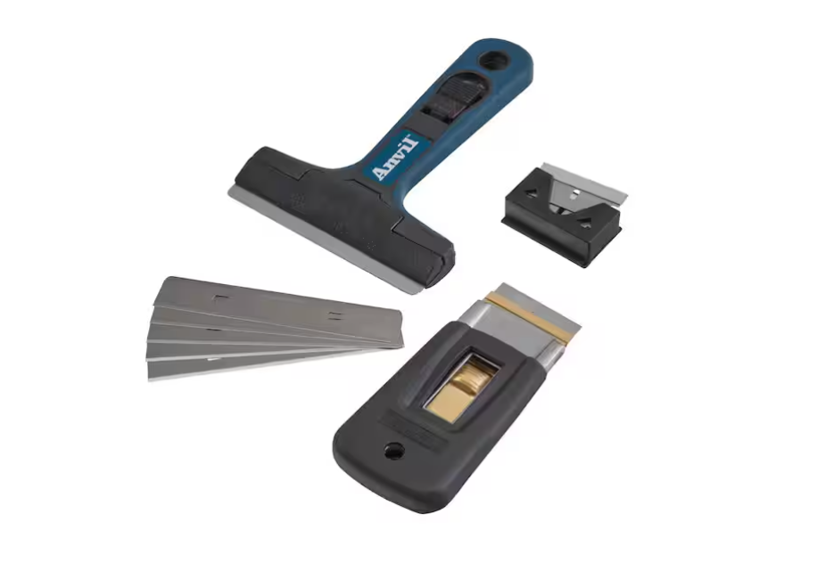Anvil Glass and Tile Scraper Combo Kit