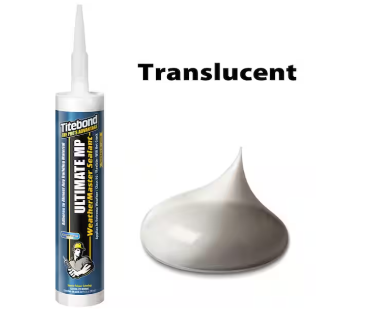 Titebond WeatherMaster 9.5 oz. Ultimate Multi-Purpose Sealant - Translucent