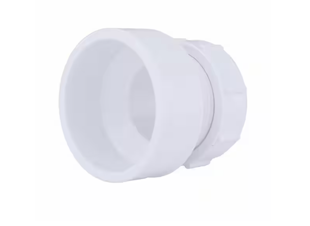 Charlotte Pipe 2 in. PVC DWV Hub x FTG x FPT Female Trap Adapter