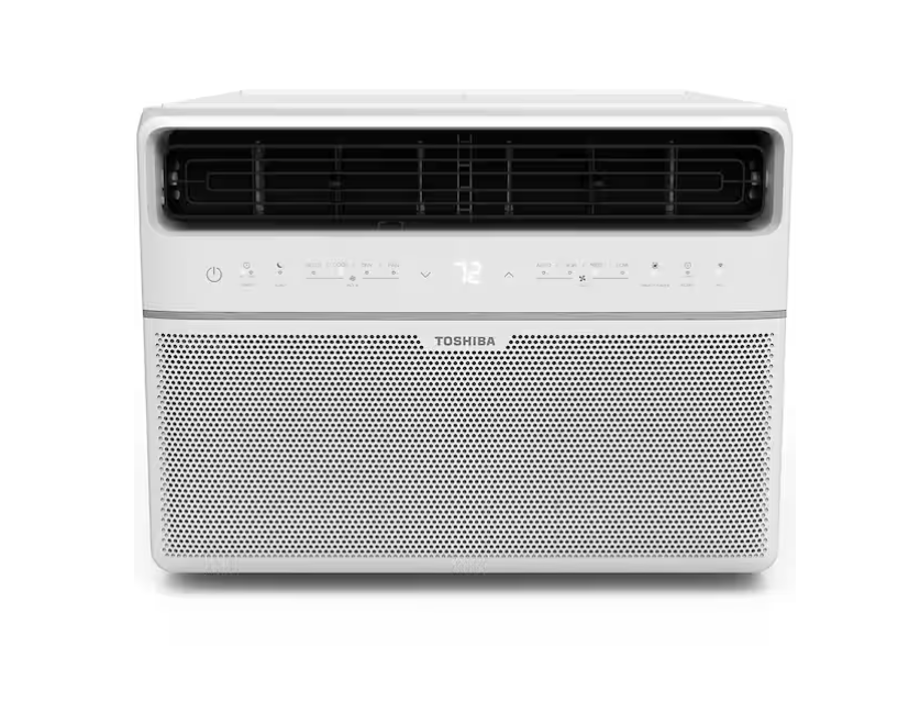 Toshiba 12,000 BTU 115-Volt Smart Wi-Fi Touch Control Window Air Conditioner with Remote for upto 550 sq. ft.