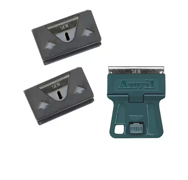 Anvil 1.5 in. Mini Razor Scraper with 10 Metal Blades