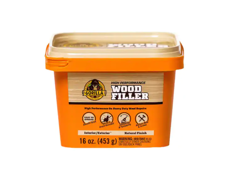 Gorilla 16 oz. Natural Wood Filler Tub