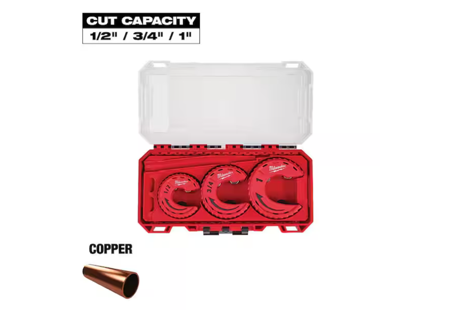 Milwaukee Close Quarters Tubing Cutter Set (3-Piece)