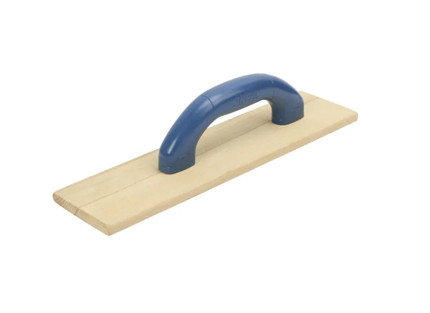 Anvil 14 in. X 3-1/2 in. Wood Hand Float