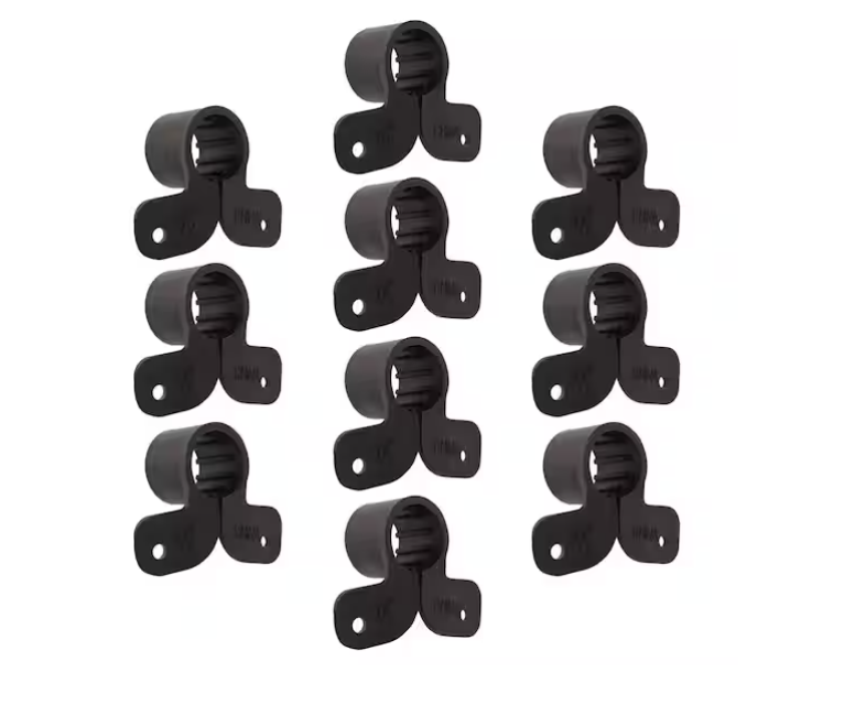 Apollo 1/2 in. Plastic Insulated Stud Suspension Clamp (10-Pack)
