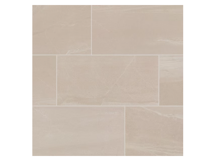 Daltile Rorington Taupe 12 in. x 24 in. Glazed Porcelain Floor and Wall Tile (1.95 sq. ft/Each)