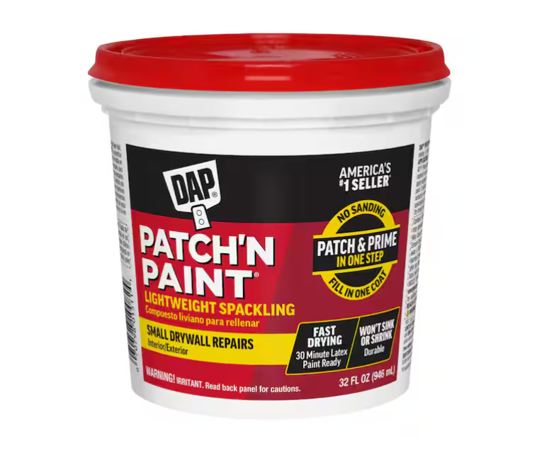 DAP Patch-N-Paint 32 oz. Premium-Grade Lightweight Spackling