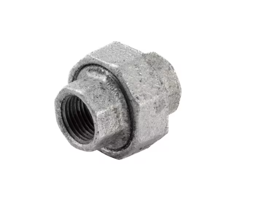 Southland 1/2 in. Galvanized Malleable Iron FPT x FPT Union Fitting