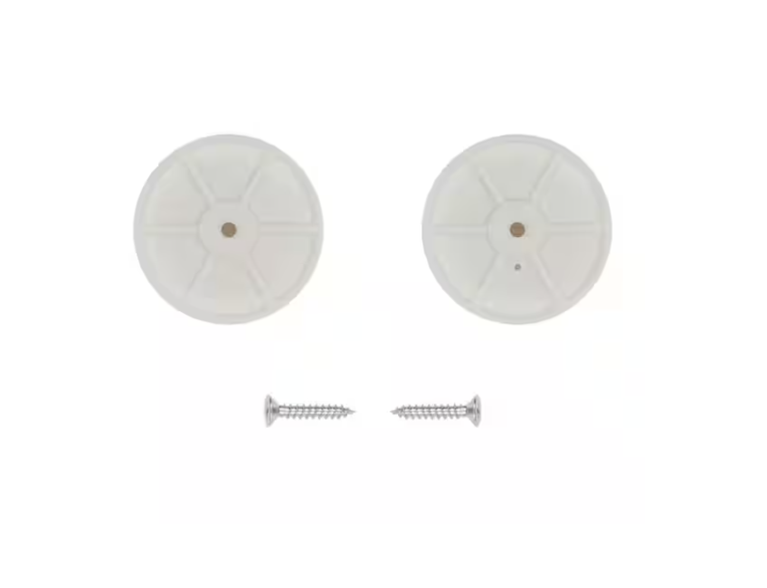 Everbilt Plastic Pole Sockets White