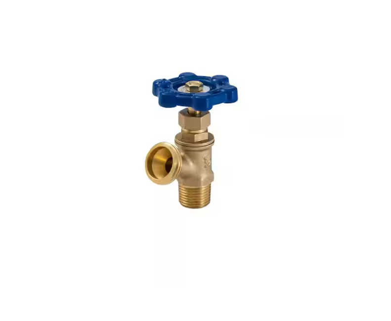 Everbilt 1/2 in. x 3/4 in. MPT x MHT Brass Boiler Drain Valve - 102-703EB