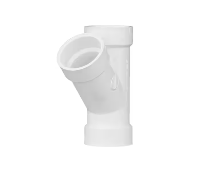 Charlotte Pipe 3 in. DWV PVC Wye