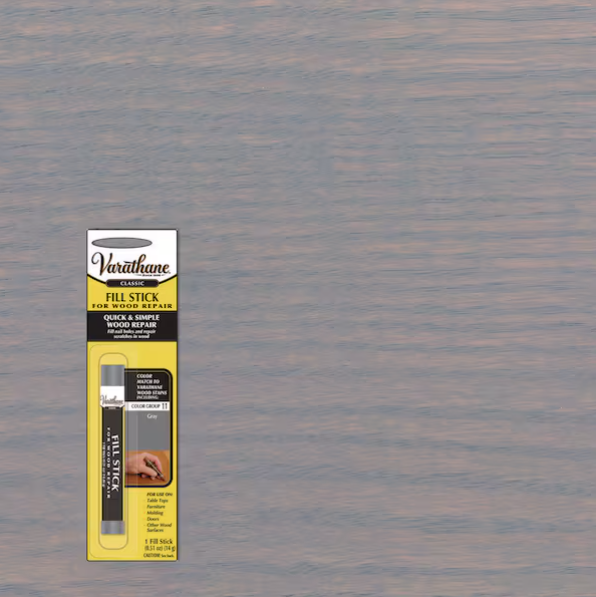 Varathane 0.51 oz. Gray Interior Wood Stain Pencils and Markers Fill Stick