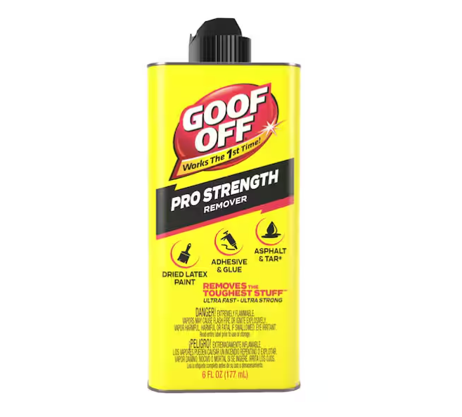 Goof Off 6 fl. oz. Professional Strength Remover for Paint and Adhesive