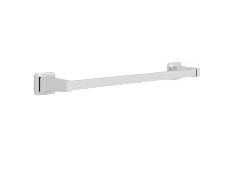 Franklin Brass Futura 18 in. Wall Mount Towel Bar Bath Hardware Accessory in Polished Chrome