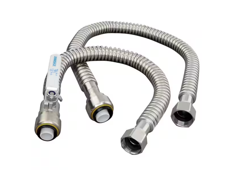 Everbilt 3/4 in. SSPTC x 3/4 in. FIP Water Heater Connection Kit