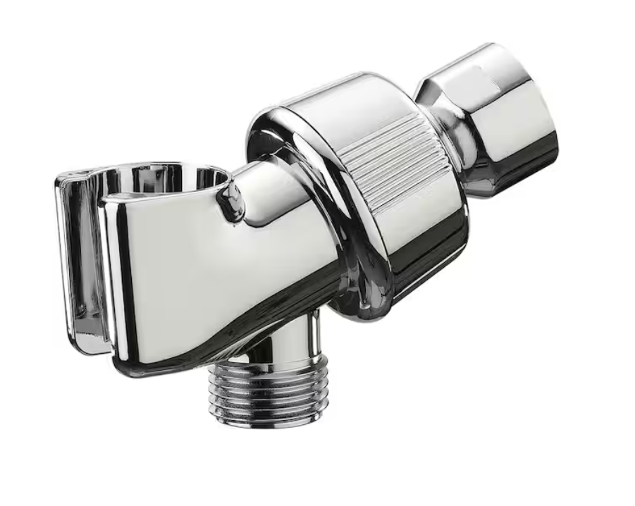 Glacier Bay Shower Arm Mount in Chrome