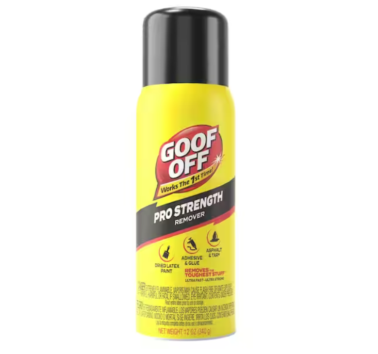 Goof Off 12 fl. oz. Professional Strength Latex Paint and Adhesive Remover