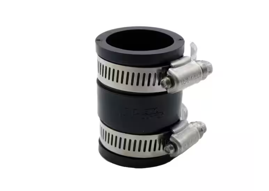 Fernco 1 in. x 1 in. DWV Flexible PVC Coupling