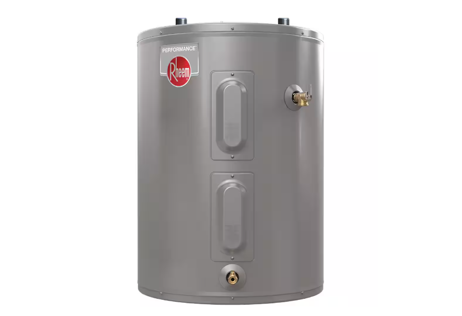 Rheem Performance 28 Gal. Short 3800-Watt Double Element Electric Water Heater with 6-Year Warranty