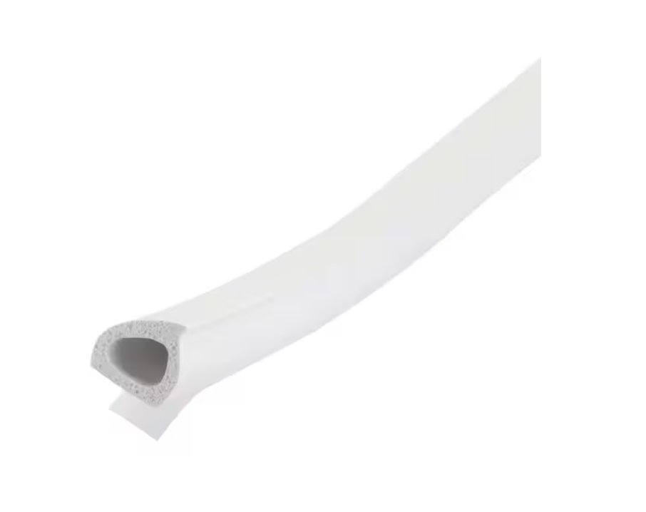 M-D Building Products 0.375 in. x 17 ft. White Silicone Rubber Window Seal for Ex-Large Gaps Weatherstrip Roll