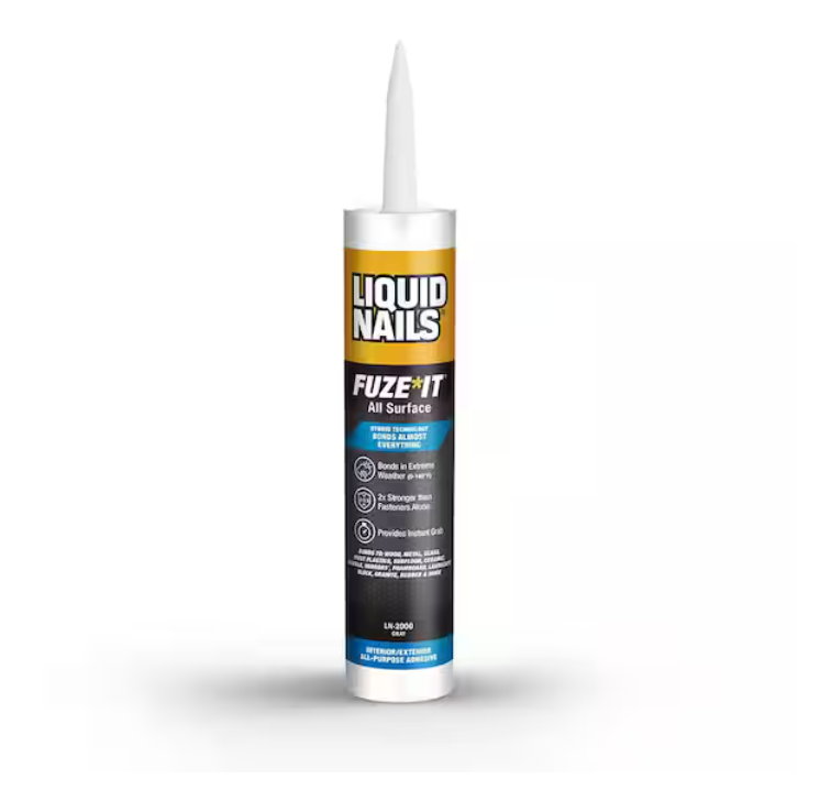 Liquid Nails Fuze It 9 oz. Gray All Surface Construction Adhesive
