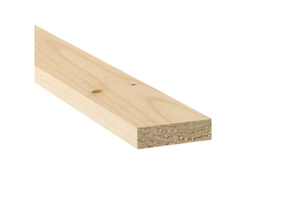 WeatherShield 1 in. x 3 in. x 8 ft. Ground Contact Pressure-Treated Southern Yellow Pine Decking Board
