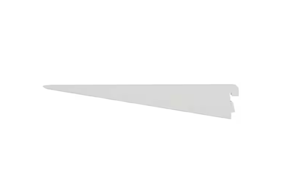 Everbilt 11.5 in. White Regular Duty Shelving Track Bracket