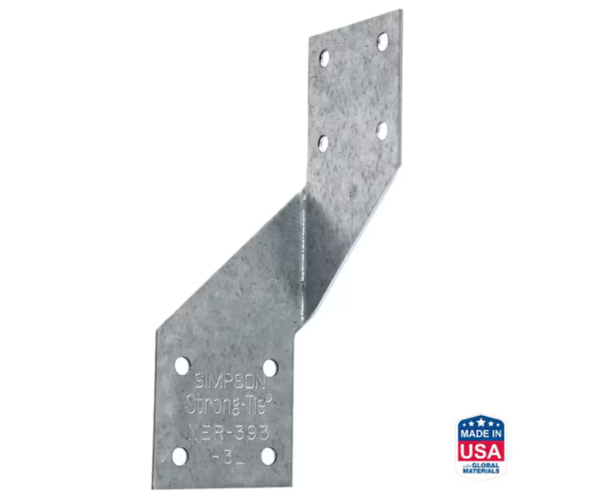 Simpson Strong-Tie H3 18-Gauge Galvanized Hurricane Tie