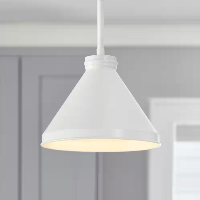 Commercial Electric 20 in. Low Profile LED Flush Mount Round Ceiling Light 2400 Lumens 3000K 4000K 5000K Dimmable Bedroom Lighting
