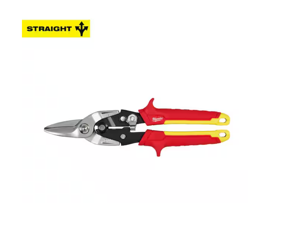 Milwaukee 10 in. Straight-Cut Aviation Snips