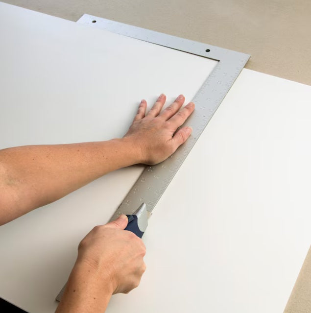 Genesis 4-ft x 2-ft Smooth Pro White PVC Drop Ceiling Tile ( 8-sq ft / Case )