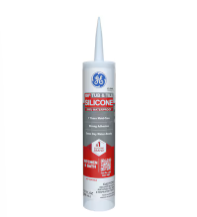 GE SILICONE CAULK I K/B CLEAR 10.1-0