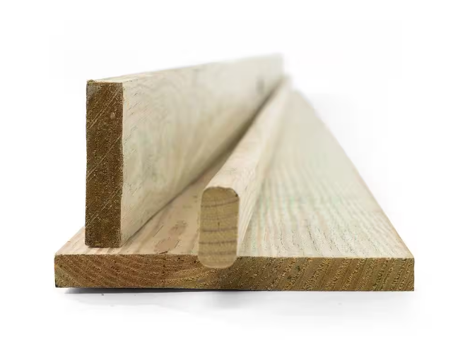 1 in. x 2 in. x 8 ft. Pressure-Treated Southern Pine Lumber