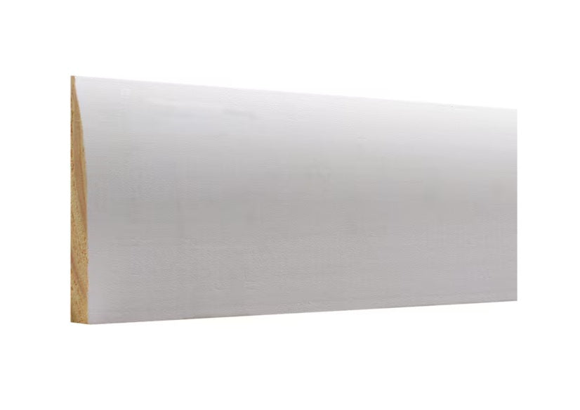 RELIABILT 7/16-in x 2-1/4-in x 8-ft Traditional Primed L 726 Baseboard
